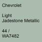 Preview: Chevrolet, Light Jadestone Metallic, 44 / WA7482.